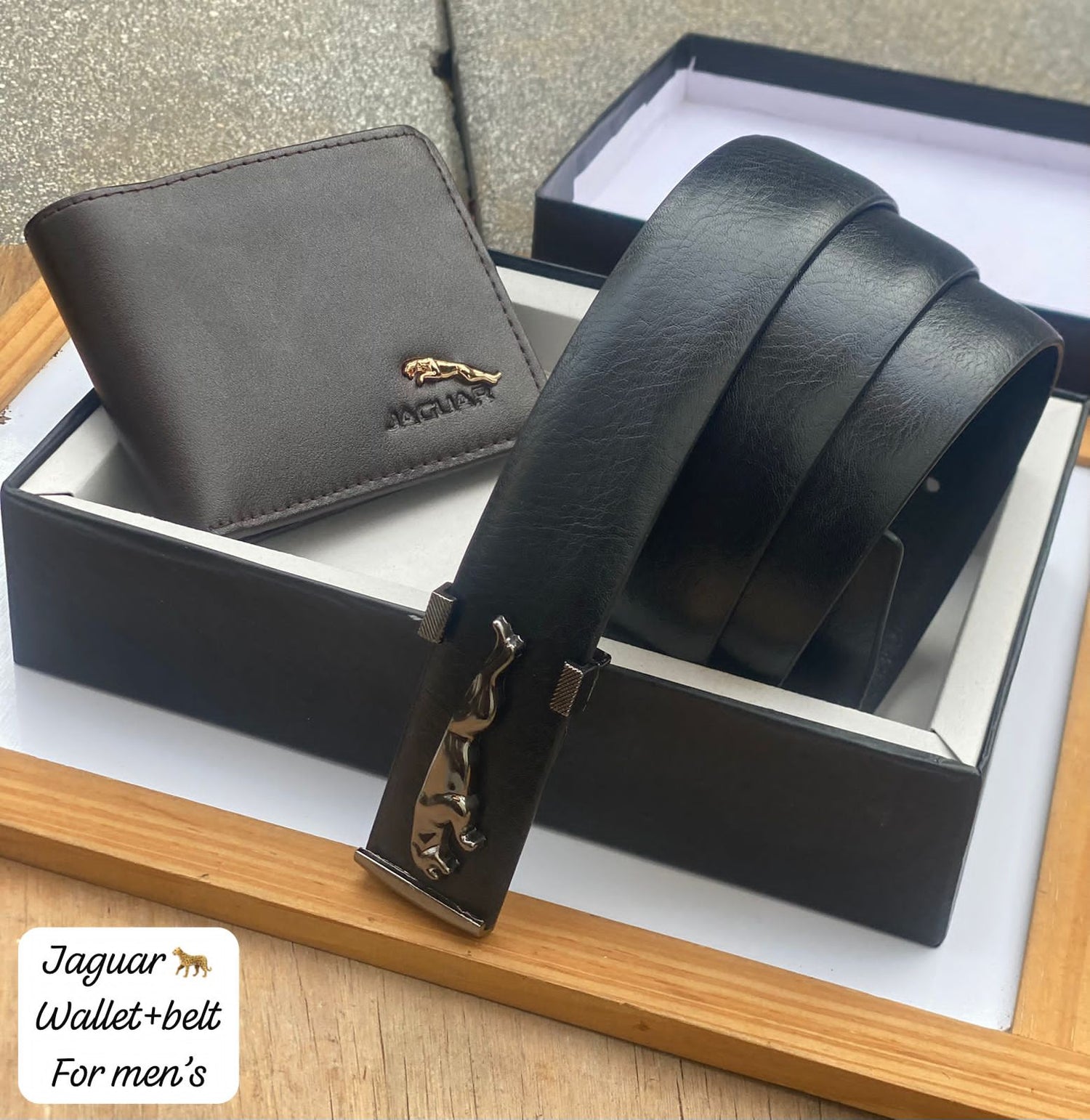 WALLET & BELT