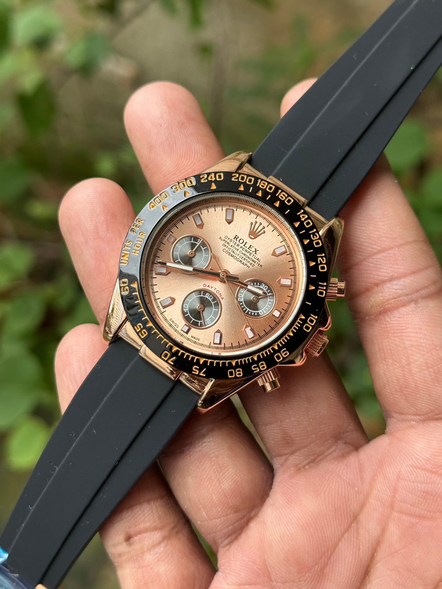 Rolex chronograph working