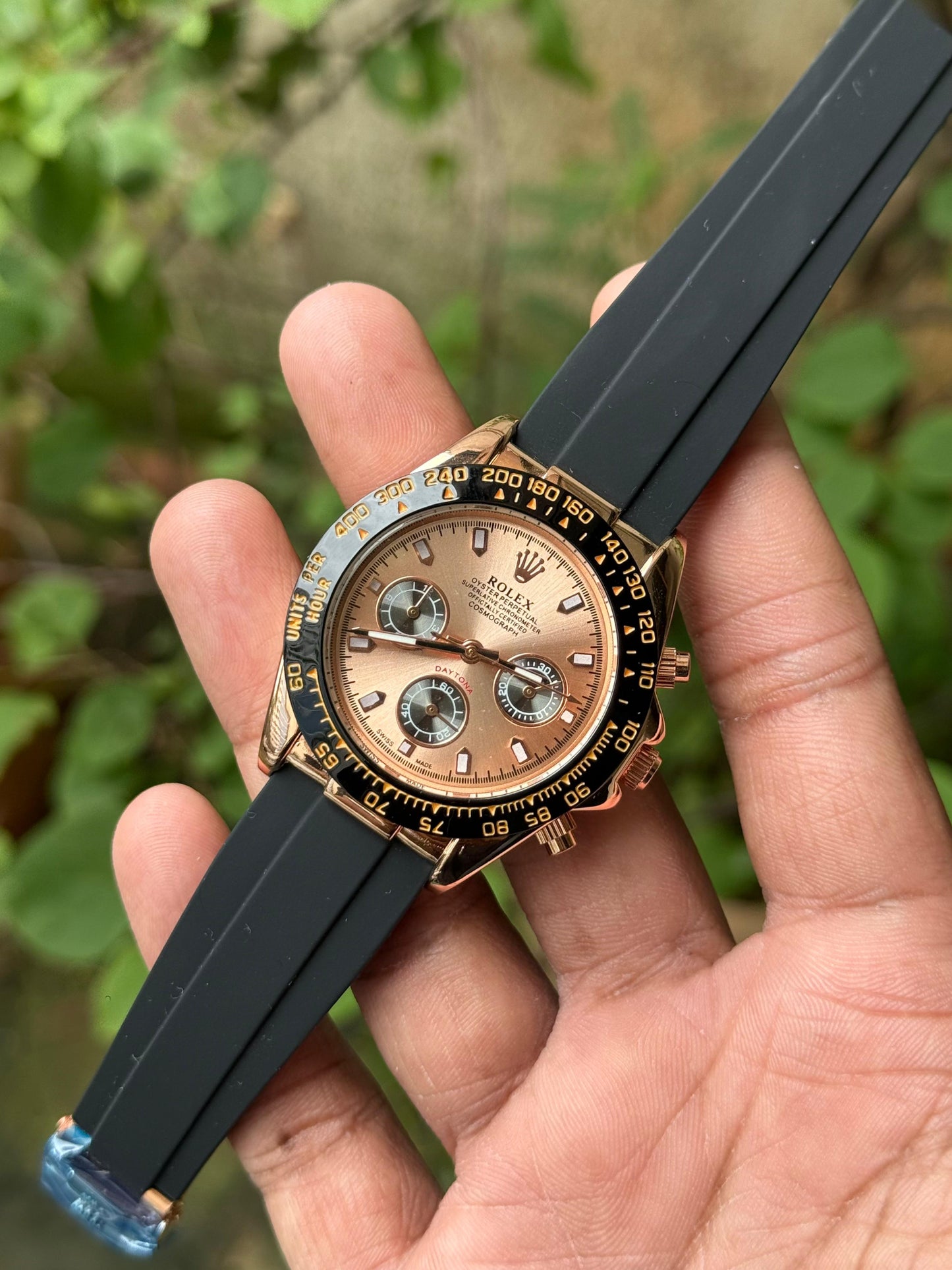 Rolex chronograph working