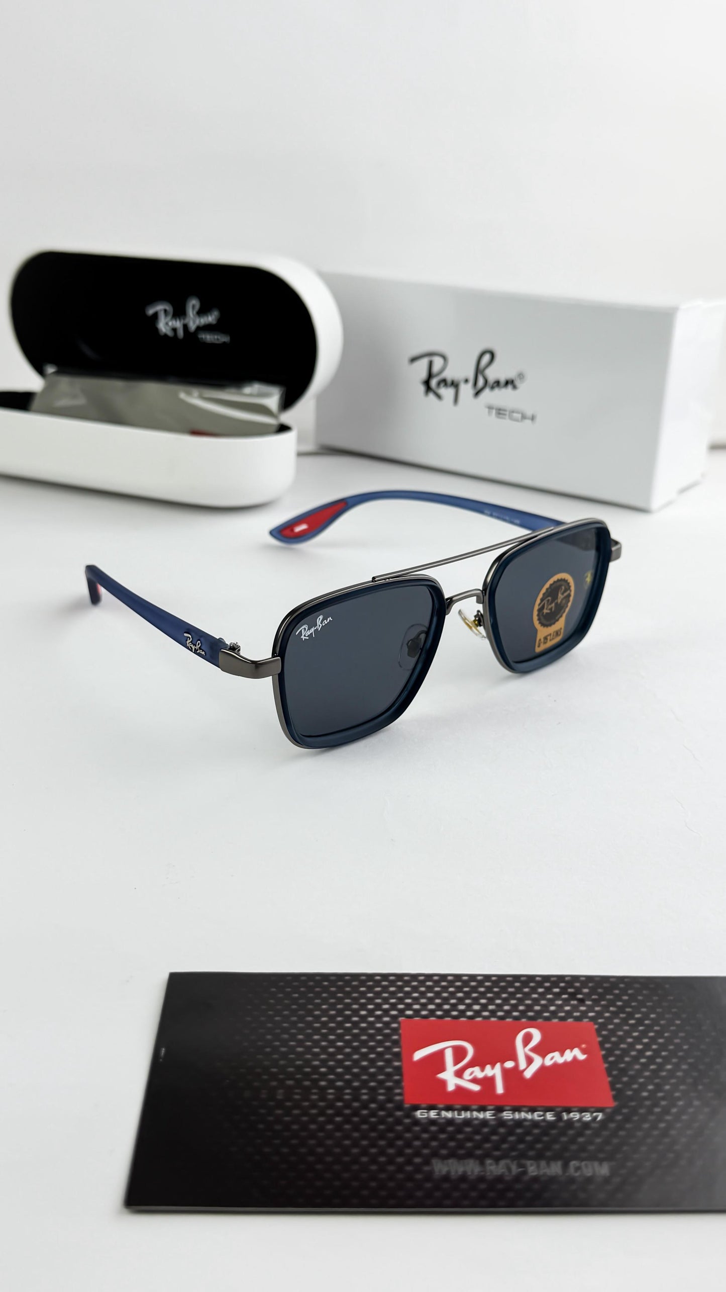 RAYBAN BLUE SUNGLASSES
