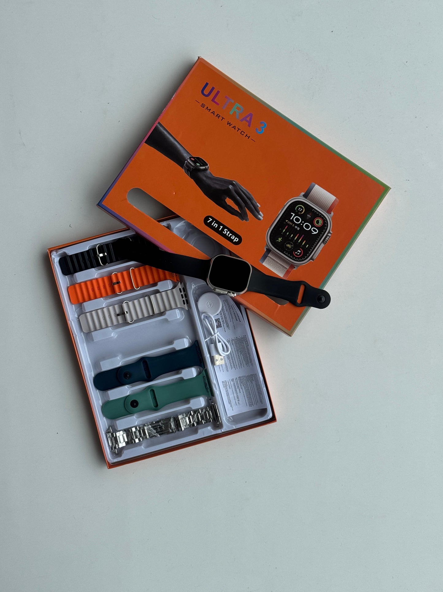 Ultra 3 smart watch 7in1stap