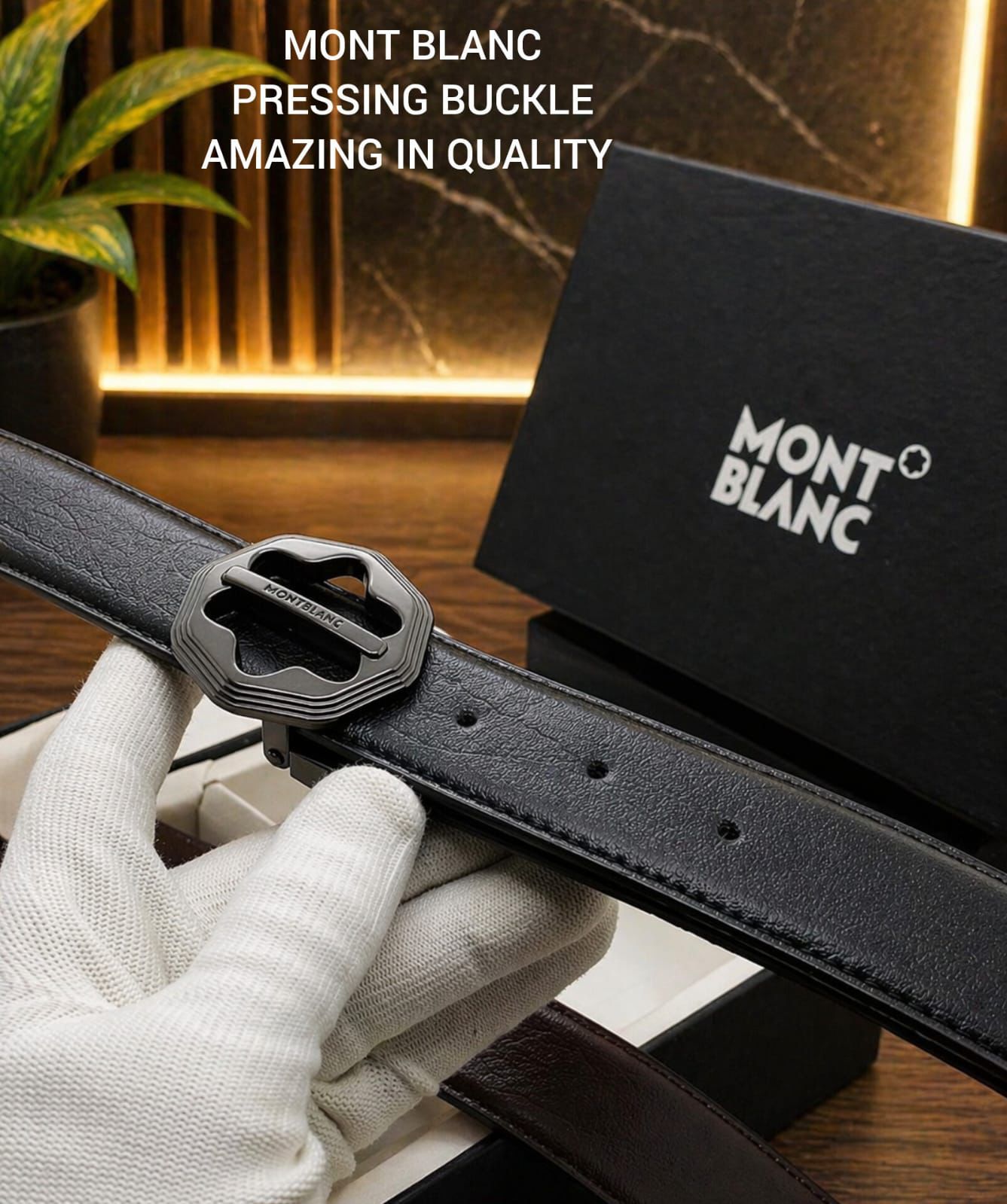 MONT BLANC BELT