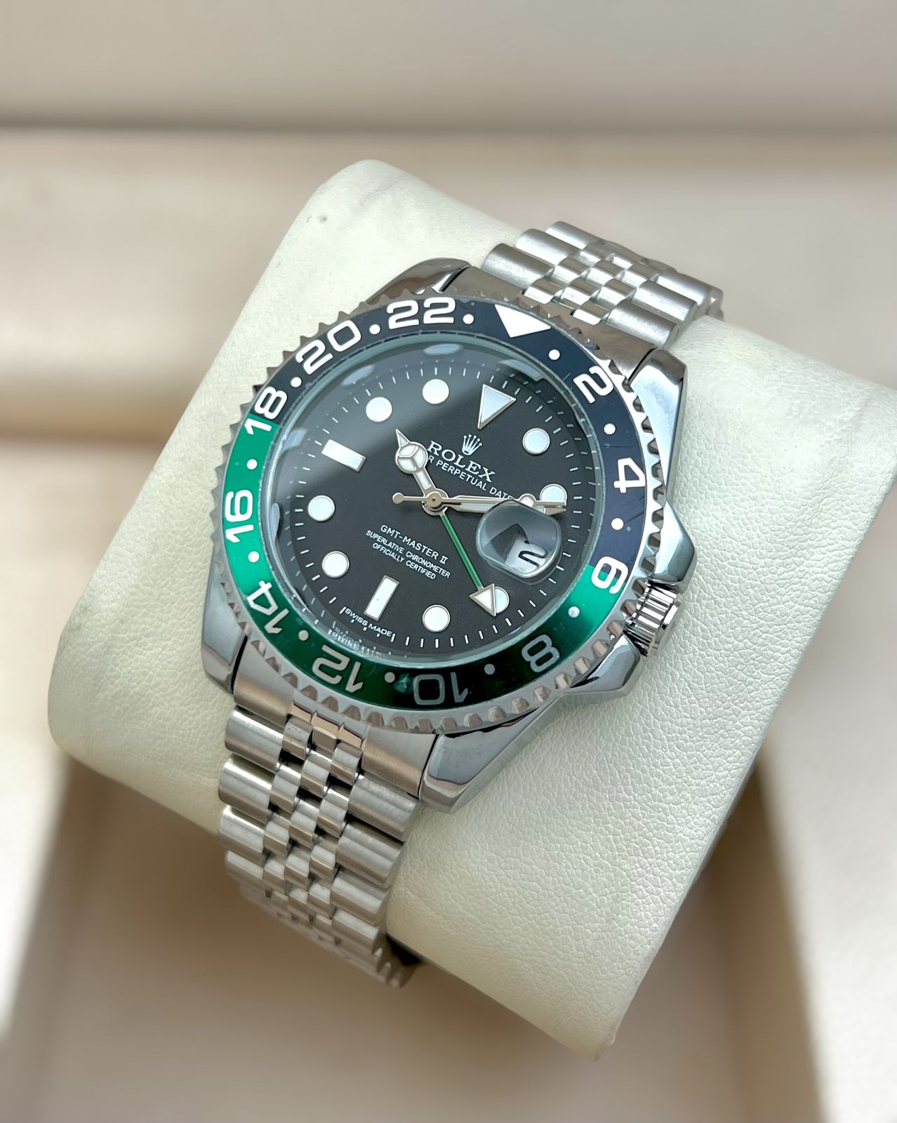 Rolex GMT Master II (Silver)