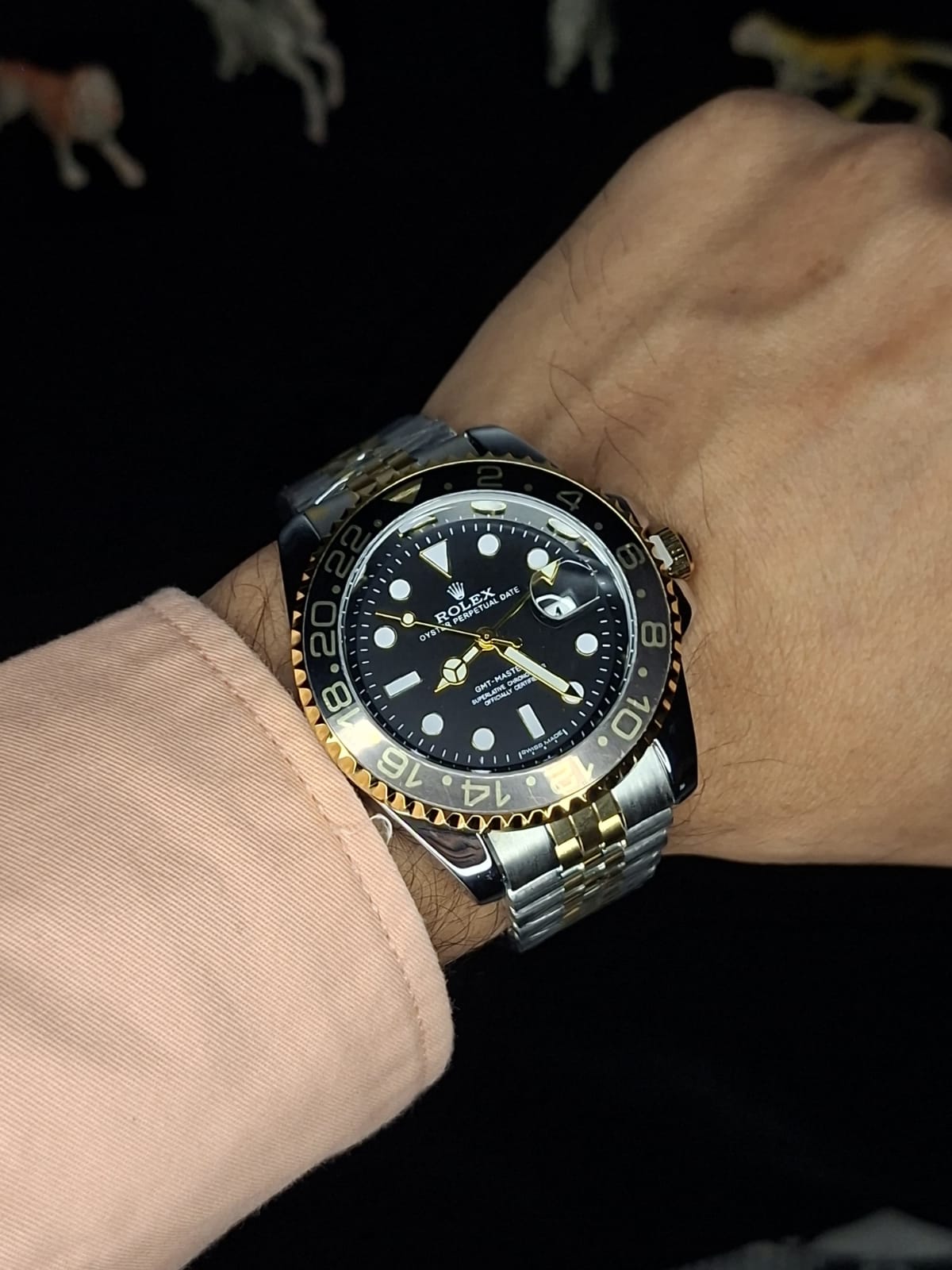 Rolex GMT Master II (Semigold)