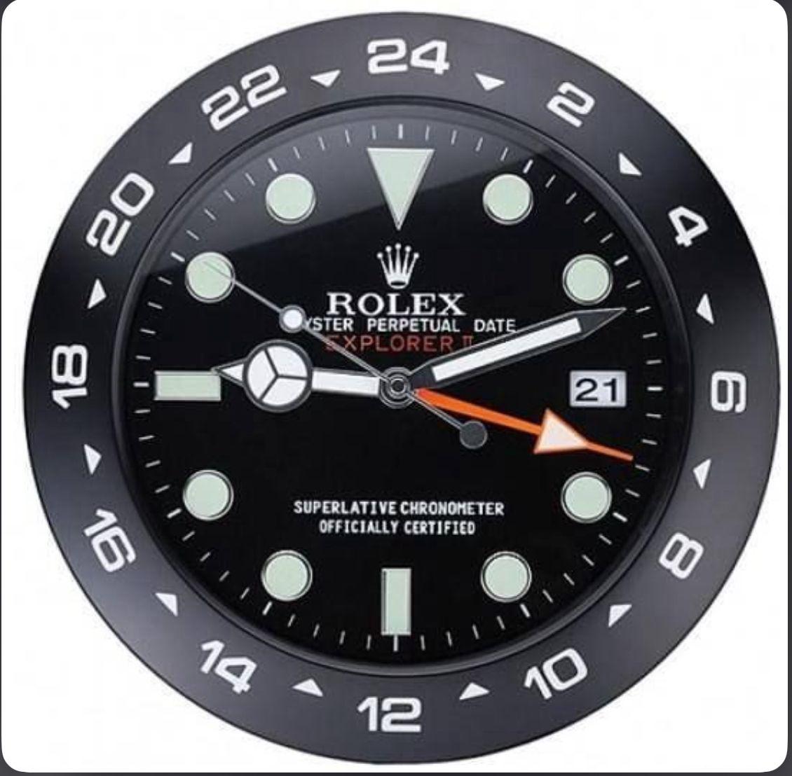 ROLEX WALL CLOCK